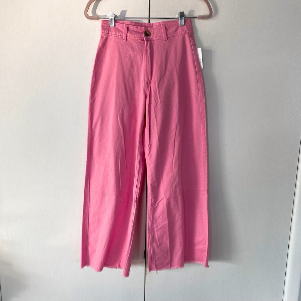 BILLABONG Pink Side Kick High Waist Wide Leg Pants! 💗 - Picture 9 of 16